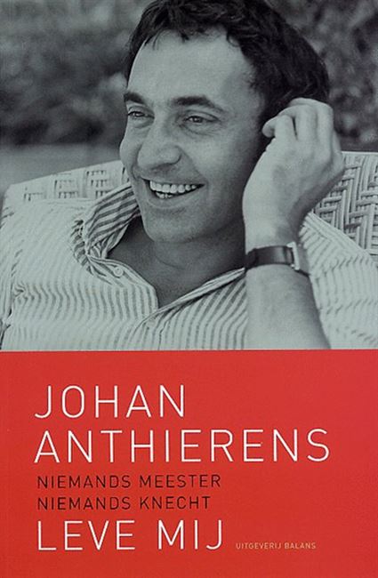 Boek Johan Anthierens<br/><sub>Leve mij</sub>
